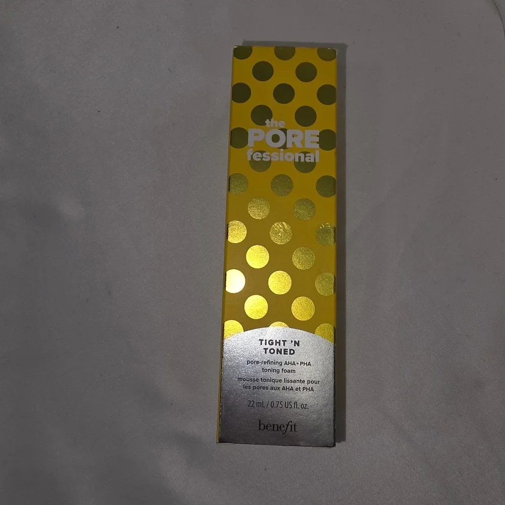 Benefit The POREfessional Tight 'N Toned AHA+PHA Pore-Refining Toning Foam 22ml